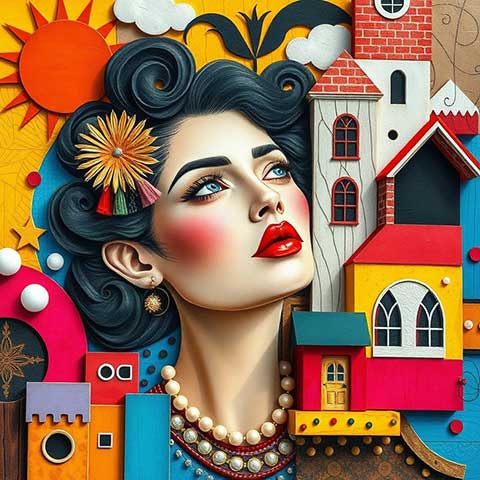 Preview for Whimsical-artistic-portrait-aiartstyle-template-34ae1