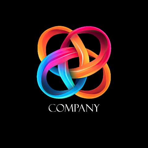 Preview for Interconnected-logo-design-logo-colorful-template-19a81
