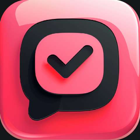 Preview for Verified Message Icon Design Template