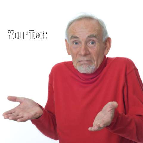 Preview for Confused-senior-citizen-meme-human-template-544df