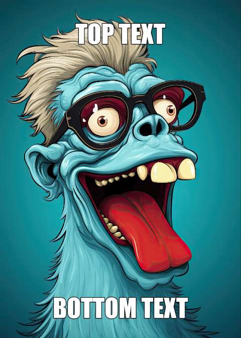 Preview for Cartoon-gorilla-meme-template-meme-human-82703
