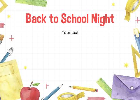 Preview for Back-to-school-night-template-c6108