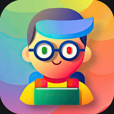 Preview for Colorful Learning App Icon Template