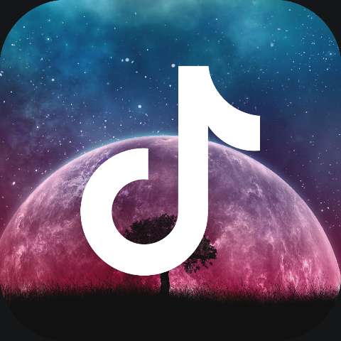 Preview for Tiktok-logo-pink-moon-app-icon-template-15c07