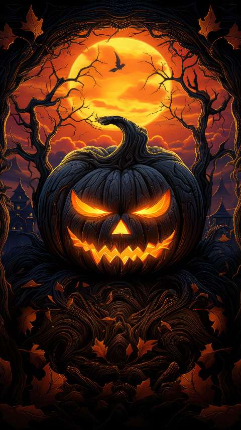 Preview for Halloween-pumpkin-illustration-halloween-story-template-90b80