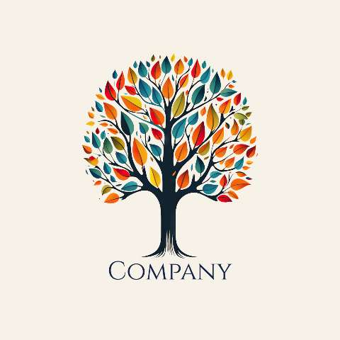 Preview for Company-tree-logo-design-logo-tree-template-cf0e2
