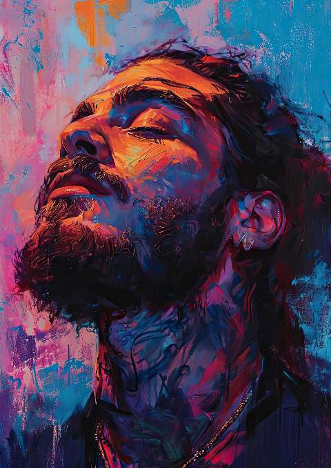 Preview for Vibrant-portrait-of-a-man-celebrities-template-6b6fe