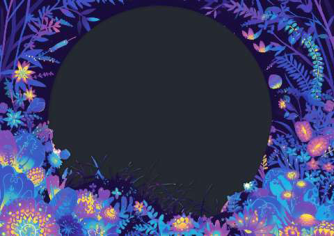 Preview for Vibrant-floral-border-design-spring-template-e6c7d