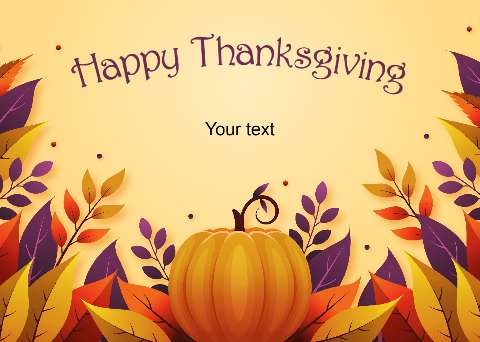 Preview for Thanksgiving-greeting-card-template-f52d3