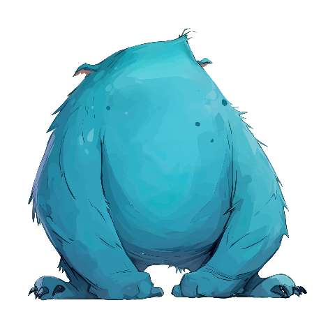 Preview for Blue-monster-illustration-large-monster-template-9e753