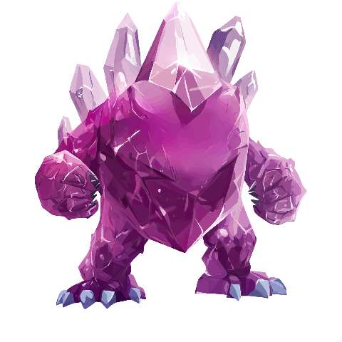 Preview for Purple-crystal-monster-illustration-elemental-monster-template-4f8d1