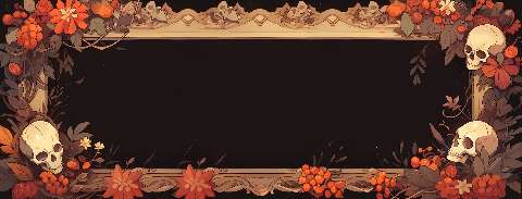 Preview for Halloween-decorative-frame-halloween-social-template-35260