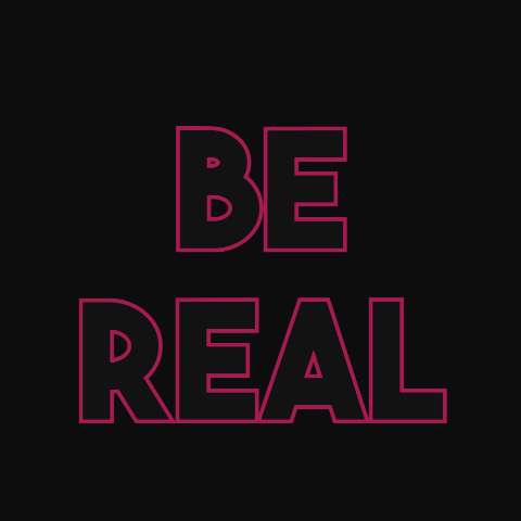 Preview for Be-real-authenticity-text-style-template-b4f39