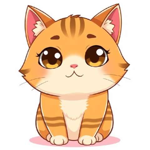 Preview for Cute-cartoon-cat-illustration-aiappiconstyle-template-c1cb8
