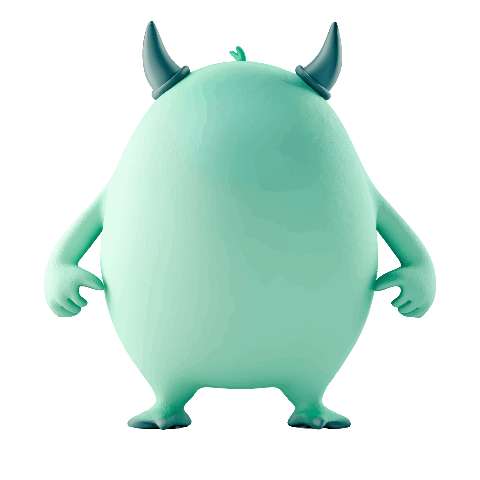 Preview for Cute-cartoon-monster-character-smooth-monster-template-d5b57