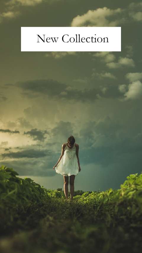 Preview for New-collection-white-dress-photo-story-template-89ff7