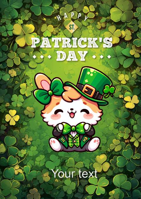 Preview for St-patricks-day-cat-greeting-template-06d04