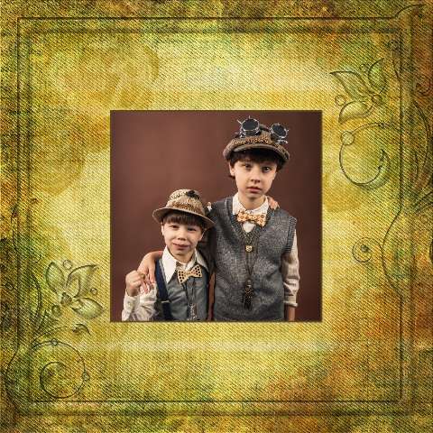 Preview for Vintage-boys-portrait-thanksgiving-template-1209f