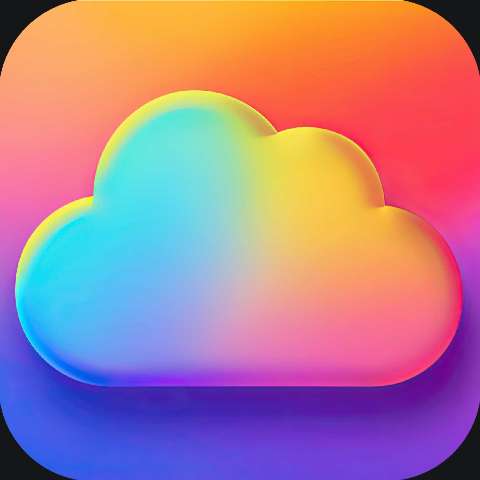 Preview for Colorful-cloud-icon-colorful-app-template-c9fa6