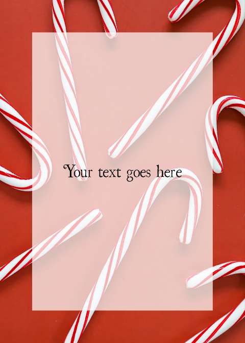 Preview for Candy-cane-christmas-background-holidaymeme-template-d7323