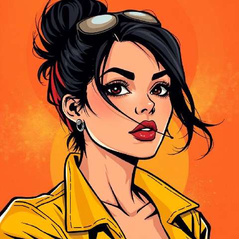 Preview for Cartoon-portrait-illustration-aicartoon-template-931cd