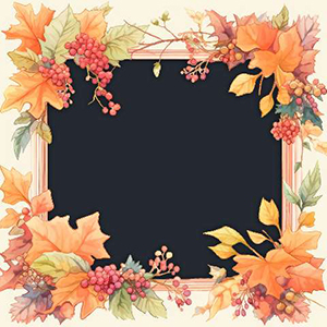 Preview for Autumn-leaves-frame-fall-frame-template-78957