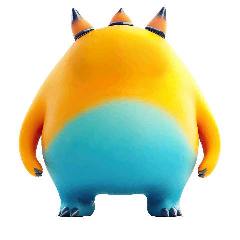 Preview for Colorful-cartoon-creature-figurine-whimsical-monster-template-5cf98