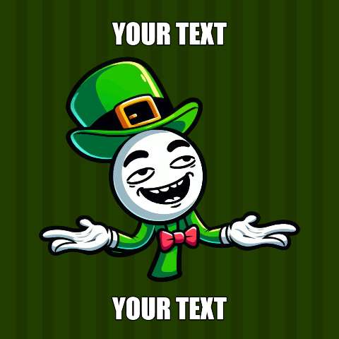Preview for Lucky-leprechaun-template-stpatmeme-07199