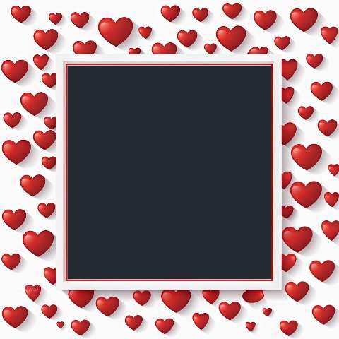 Preview for Valentines-day-heart-frame-love-frame-template-a2081
