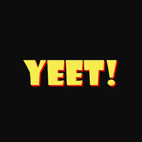 Preview for Yeet-energy-enthusiasm-text-style-template-c950c