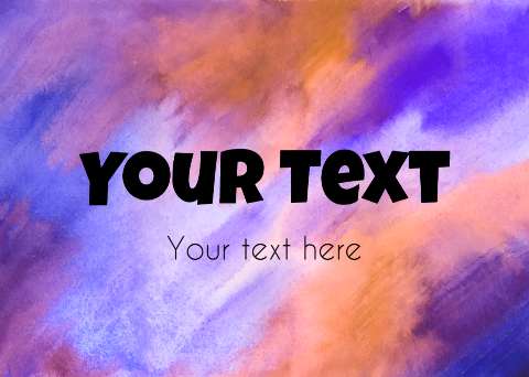 Preview for Vibrant-abstract-background-card-template-46b60