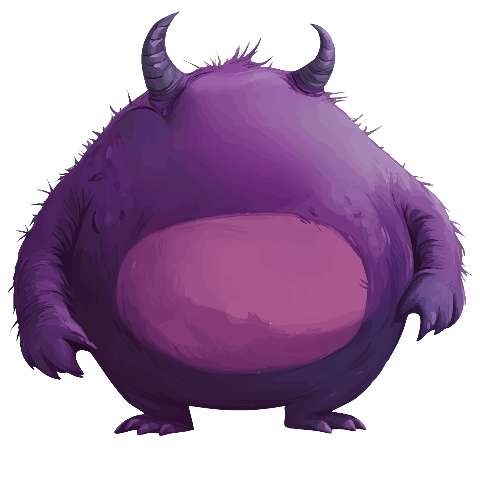 Preview for Purple-monster-illustration-large-monster-template-3d99b