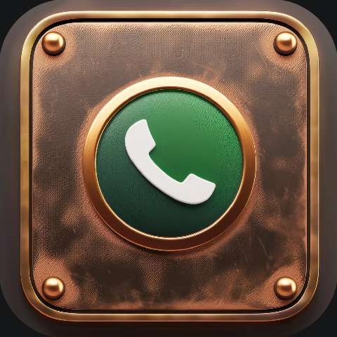 Preview for Phone-app-icon-design-whatsapp-app-template-33d9c
