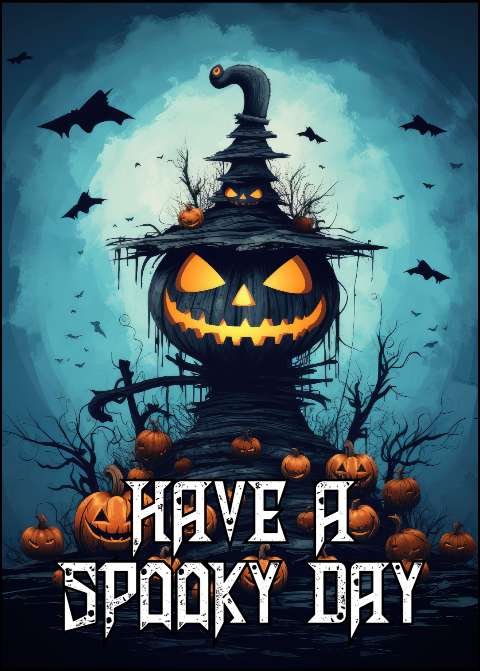 Preview for Spooky-halloween-greeting-template-5030e