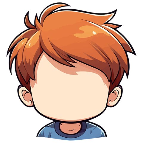 Preview for Cartoon-boy-red-hair-emoji-human-template-b60bb