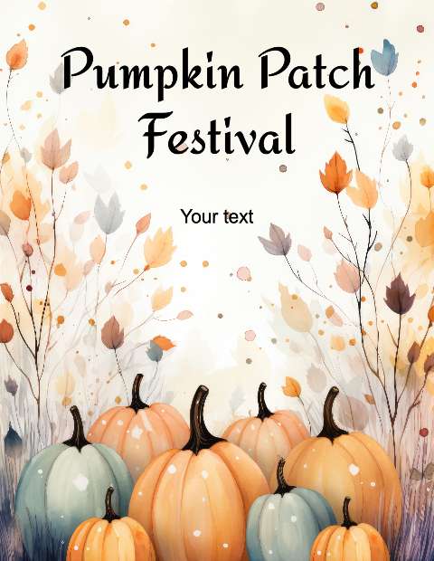 Preview for Pumpkin-patch-festival-halloween-flyer-template-82cc5