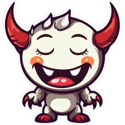 Preview for Cute Cartoon Monster Design Template