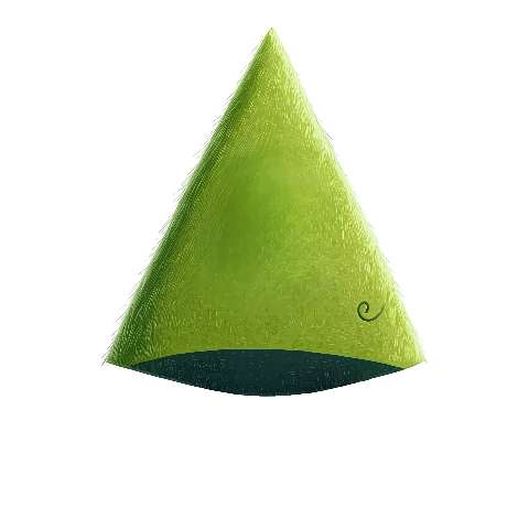 Preview for Green-party-hat-monster-torso-template-367bf