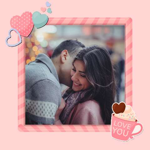 Preview for Couple-romantic-moment-valentines-day-template-ee423