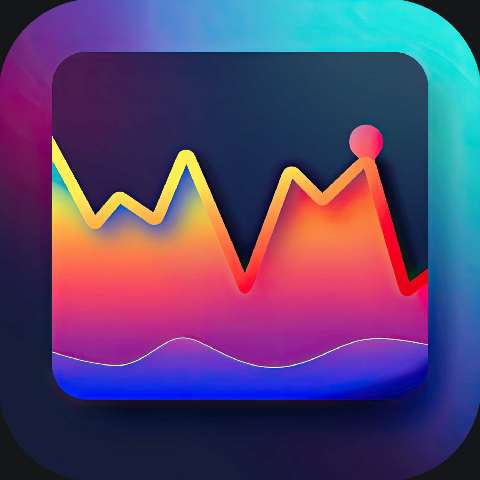 Preview for Colorful Stocks App Icon Design Template