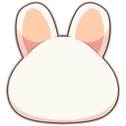 Preview for Bunny-head-illustration-emoji-animal-template-aa48d