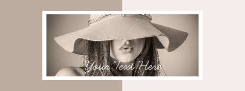 Preview for Woman-in-wide-brimmed-hat-beige-template-fa823