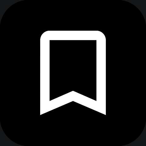 Preview for Bookmark-icon-design-dark-icon-template-d7f9e