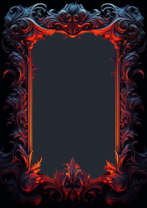Preview for Ornate-red-frame-design-colorful-frame-template-1c8e2
