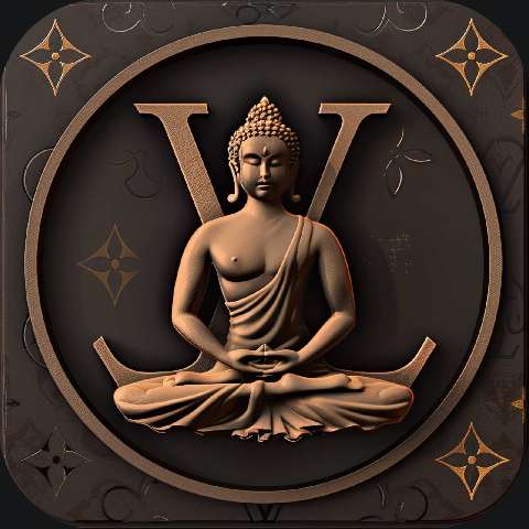 Preview for Louis Vuitton Buddha Statue Design Template