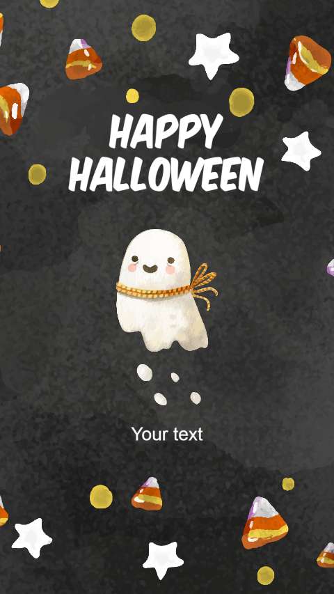 Preview for Happy-halloween-greeting-template-halloween-story-ab575