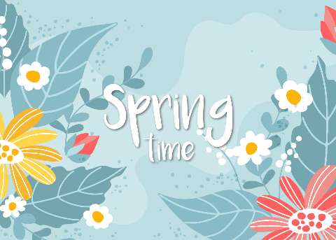 Preview for Springtime-floral-background-template-6a454