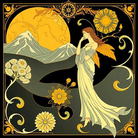 Preview for Art-nouveau-illustration-aiunique-template-89d5a