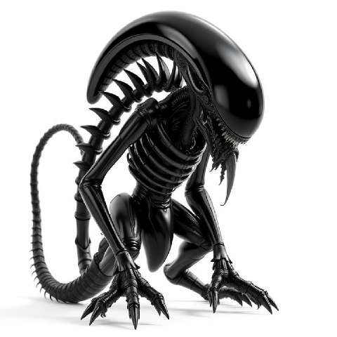Preview for Xenomorph-alien-creature-aimonsterstyle-template-f8a5e