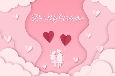Preview for Valentines-day-couple-illustration-template-595b9